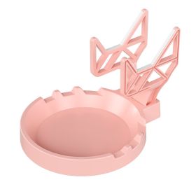 Universal Xbox Controller Holder S Storage Desktop Controller Holder Multifunctional (Option: Pink-With pocket)