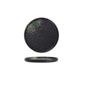 Ceramic Steak Creative Pasta Western Food Pizza Plate (Option: Green Forest Disk-8inches)