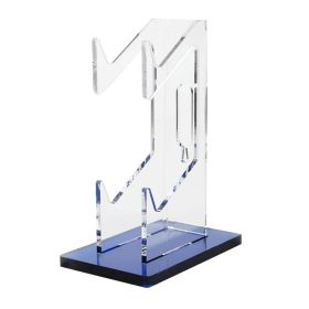 Acrylic Handle Bracket Dust Cover Combination (Option: Blue 2layer support)