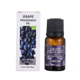 Lotus Malaysia Aromatherapy Essential Oil Atomizer Aromatic Vegetable Oil Humidifier Water Soluble Scented Oil (Option: Grape-10ml)