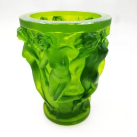 Vase Ornaments Artifact Multi-color Restaurant Available Small Vase Mural Glass Cup (Option: Green 120mm)
