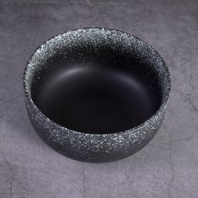 Japanese Ceramic Wholesale Retro Soup Bowl Salad Bowl Tableware (Option: Twelfth lunar month-8inch 190x80mm-4PCS)
