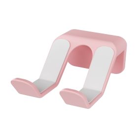 Universal Xbox Controller Holder S Storage Desktop Controller Holder Multifunctional (Option: Pink-Without pocket)