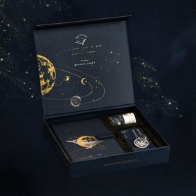 Leave Blank Hand Book Gift Box Romantic Exquisite Notebook (Option: Whale wind-Gift Box)