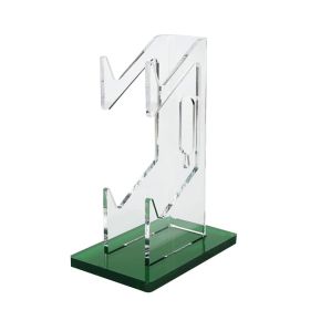 Acrylic Handle Bracket Dust Cover Combination (Option: Green 2layer support)