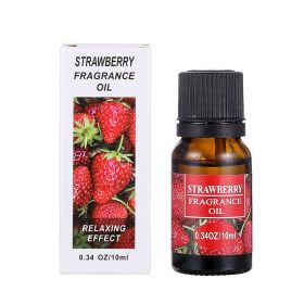 Lotus Malaysia Aromatherapy Essential Oil Atomizer Aromatic Vegetable Oil Humidifier Water Soluble Scented Oil (Option: Strawberry-10ml)