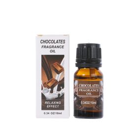 Lotus Malaysia Aromatherapy Essential Oil Atomizer Aromatic Vegetable Oil Humidifier Water Soluble Scented Oil (Option: Chocolate-10ml)